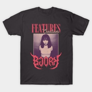 Björk Vintage 1965 // Features Creatures Original Fan Design Artwork T-Shirt